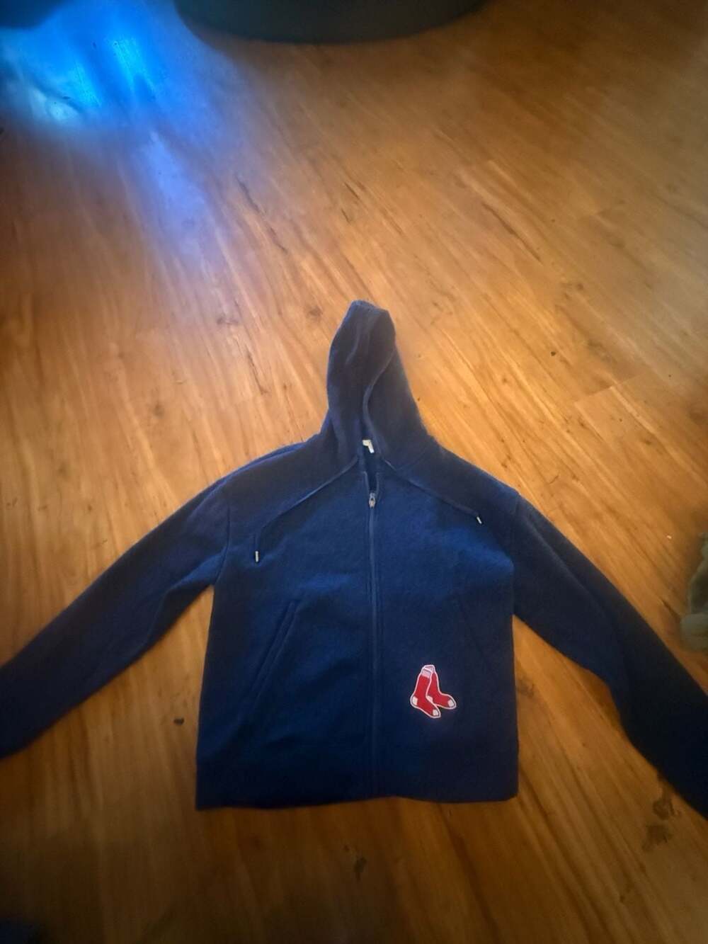 WEAR by Erin Andrews Boston Red Sox Full-Zip Fleece Hoodie